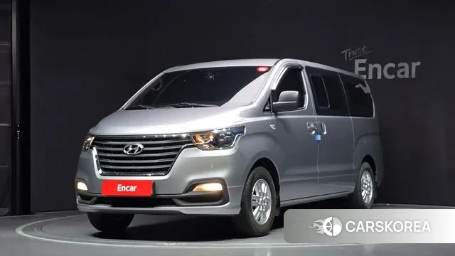 Hyundai The New Grand Starex 2018 Серебристо-серый из Кореи