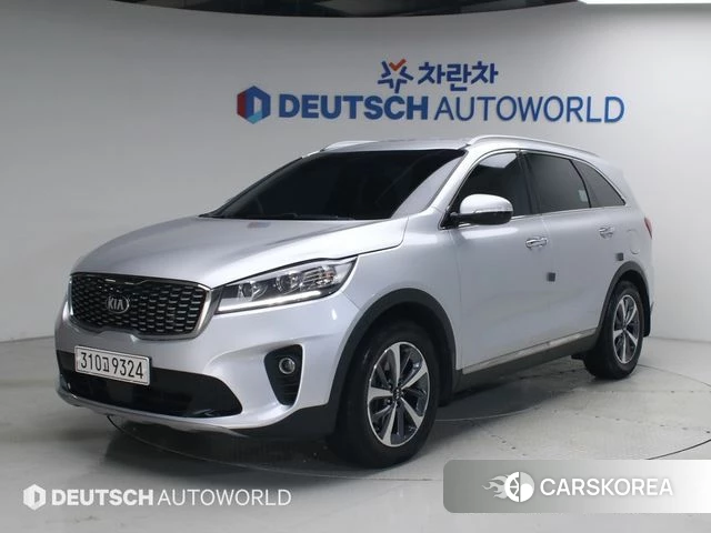 Kia The New Sorento 2018 Серебристо-серый из Кореи