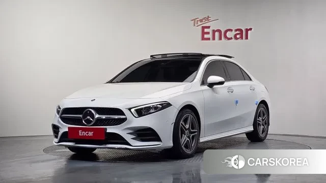 Mercedes-Benz A-Class W177 2022 Белый из Кореи