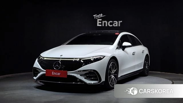 Mercedes-Benz EQS V297 2023 Белый из Кореи