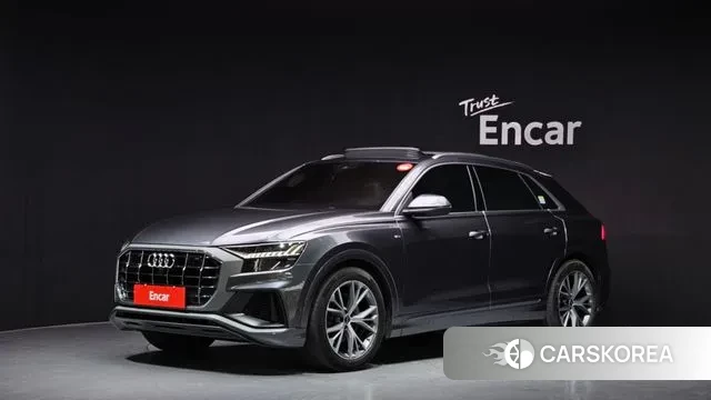 Audi Q8 (4M) 2021 Серый из Кореи