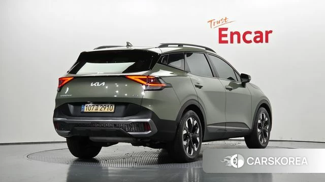 Kia Sportage 5th Generation 2022 Зеленый из Кореи
