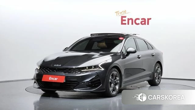 Kia K5 3rd generation 2021 Серый из Кореи