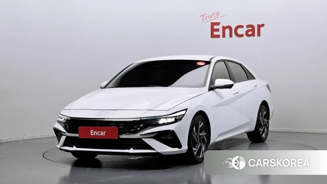 Hyundai The New Avante (CN7) 2024 Белый из Кореи