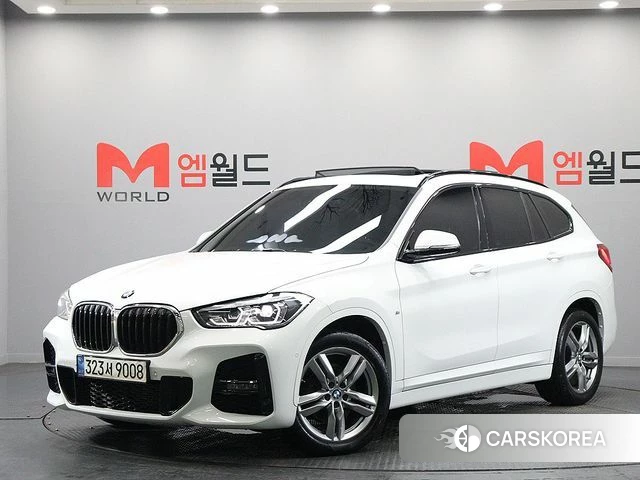 BMW X1 (F48) 2021 Белый из Кореи