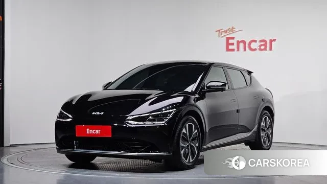 Kia EV6 2023 Черный из Кореи