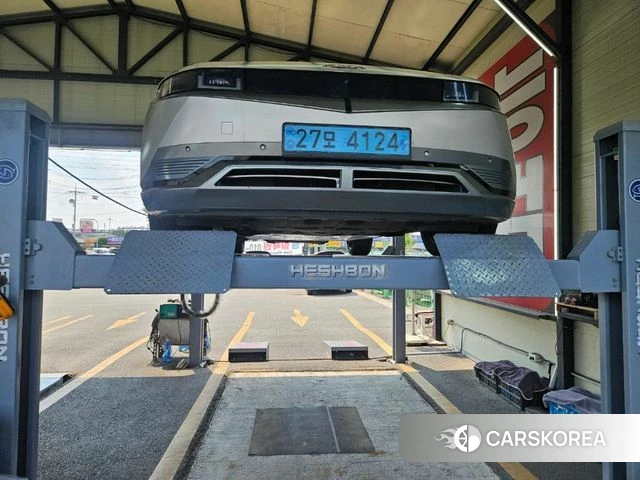 Hyundai Ionic 5 2021 Серебряный из Кореи