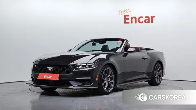 Ford Mustang 7th Generation 2024 Серый из Кореи