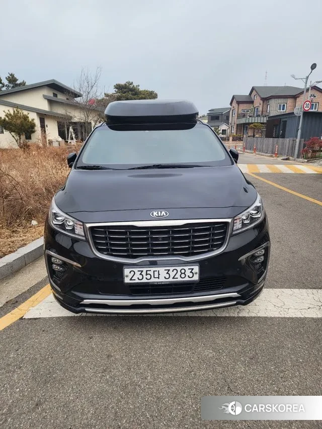 Kia The New Carnival 2020 Черный из Кореи