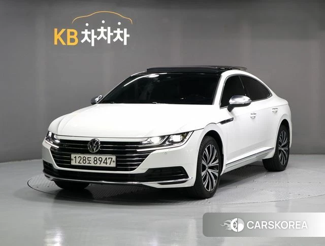 Volkswagen Arteon 2019 Белый из Кореи