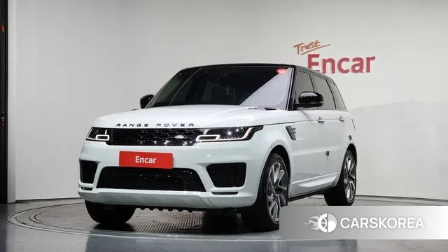 Land Rover Range Rover Sport 2nd Generation 2018 Белый из Кореи
