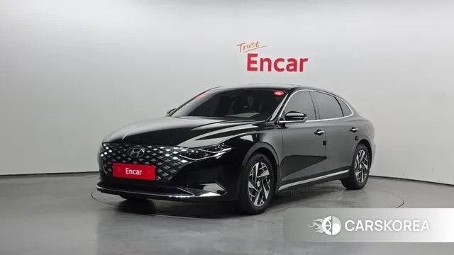Hyundai The New Grandeur IG Hybrid 2020 Черный из Кореи