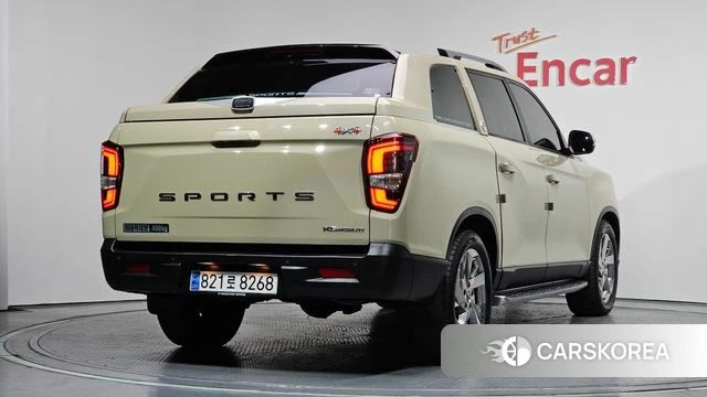 Ssangyong The New Rexton Sport 2023 Песочный из Кореи