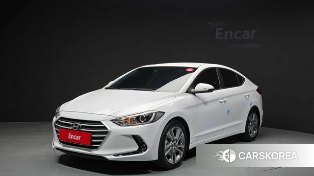 Hyundai Avante AD 2018 Белый из Кореи