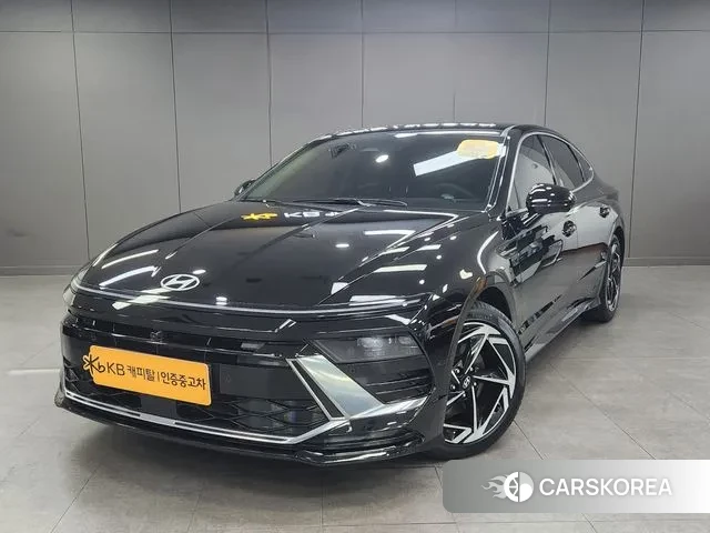 Hyundai Sonata D Edge Hybrid (DN8) 2024 Черный из Кореи