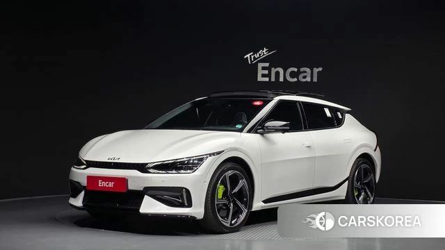 Kia EV6 2023 Белый из Кореи