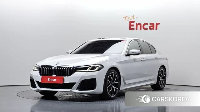 BMW 5 Series (G30) 2022 Белый из Кореи