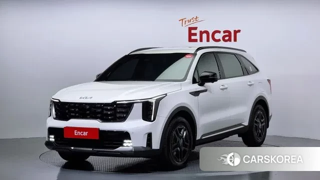 Kia The New Sorento 4th Generation 2023 Белый из Кореи