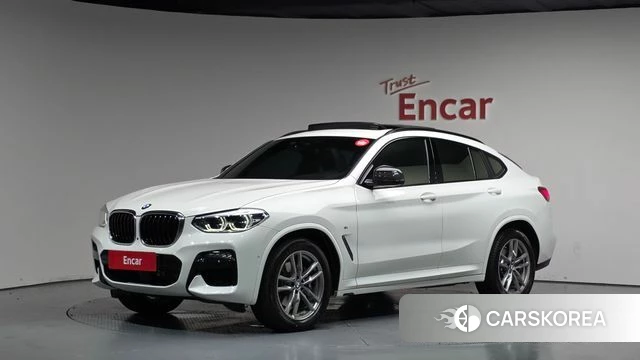 BMW X4 (G02) 2021 Белый из Кореи