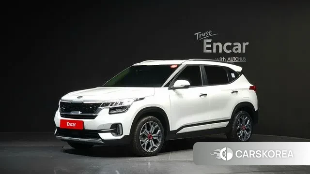 Kia Seltos 2021 Белый из Кореи