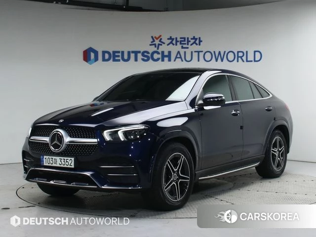 Mercedes-Benz GLE-Class W167 2021 Синий из Кореи