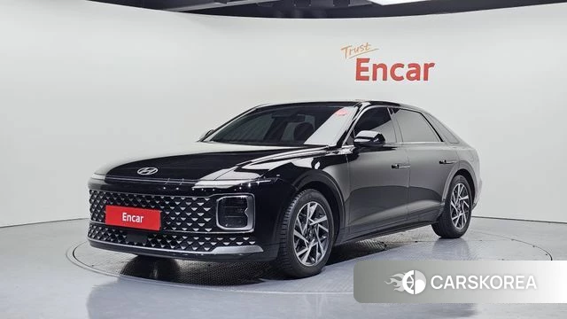 Hyundai Grandeur Hybrid (GN7) 2023 Черный из Кореи