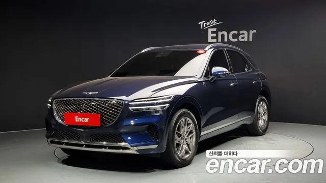 Genesis GV70 2022 Синий из Кореи