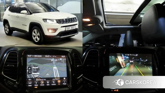 Jeep Compass 2nd Generation 2019 Белый из Кореи