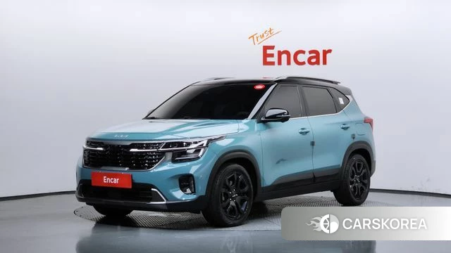 Kia The New Seltos 2023 Небесно-голубой из Кореи