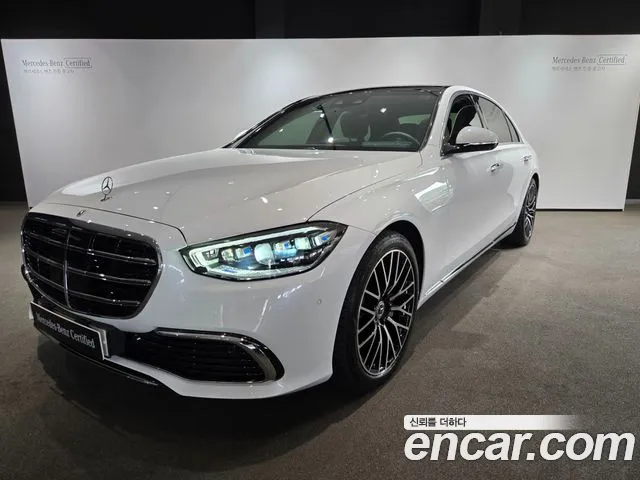 Mercedes-Benz S-Class W223 2024 Белый из Кореи