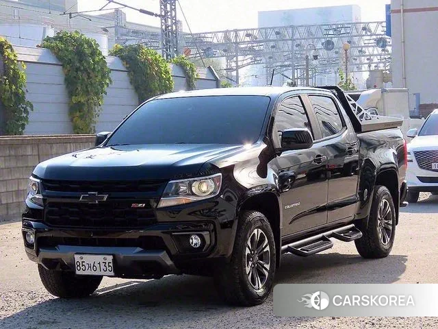 Chevrolet (GM Daewoo) Real New Colorado 2021 Черный из Кореи