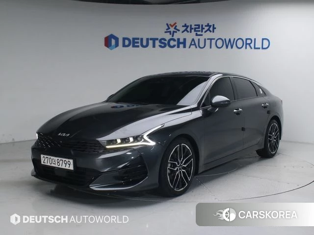 Kia K5 3rd generation 2022 Серый из Кореи