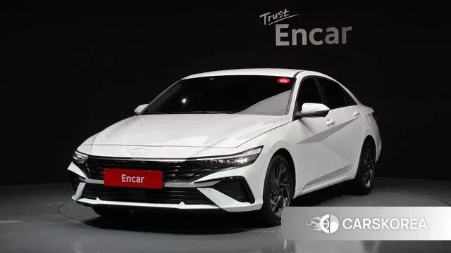 Hyundai The New Avante (CN7) 2025 Белый из Кореи