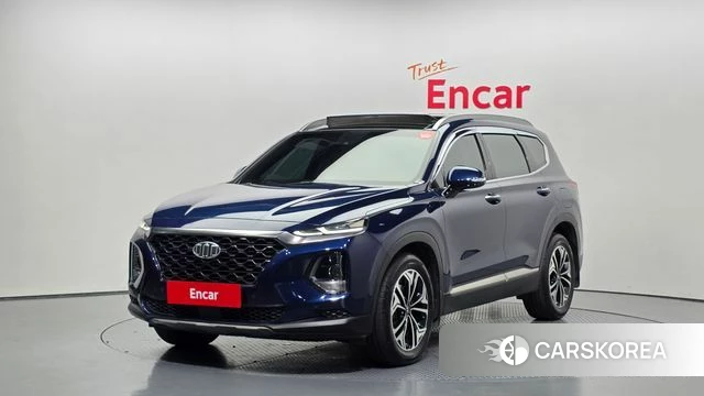 Hyundai Santa Fe TM 2018 Синий из Кореи
