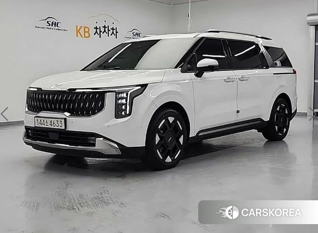 Kia The New Carnival 4th Generation 2024 Белый из Кореи