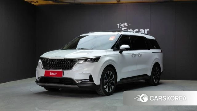 Kia Carnival 4th generation 2023 Белый из Кореи