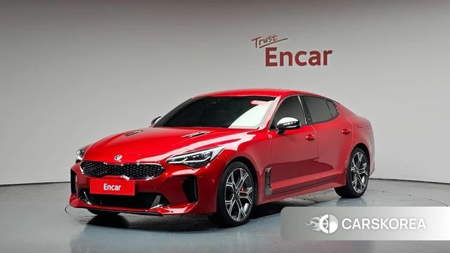 Kia Stinger 2018 Красный из Кореи