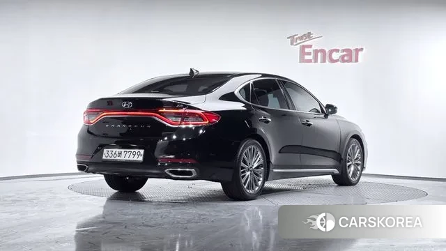 Hyundai Grandeur IG 2018 Черный из Кореи