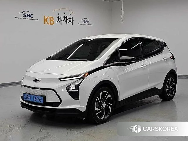 Chevrolet (GM Daewoo) New Bolt EV 2022 Белый из Кореи