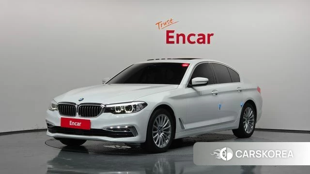 BMW 5 Series (G30) 2019 Белый из Кореи