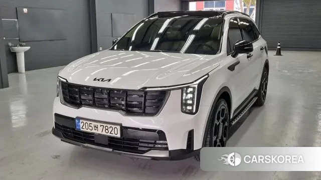 Kia The New Sorento 4th Generation 2023 Белый из Кореи
