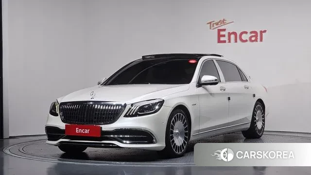 Mercedes-Benz S-Class W222 2020 Белый из Кореи