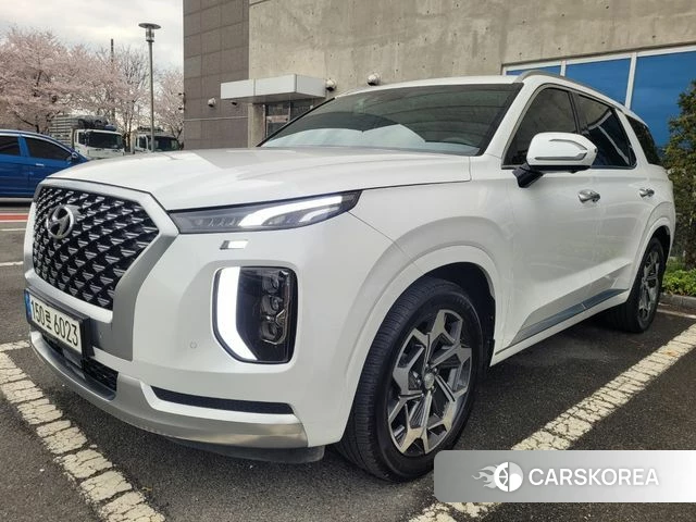 Hyundai Palisade 2021 Белый из Кореи