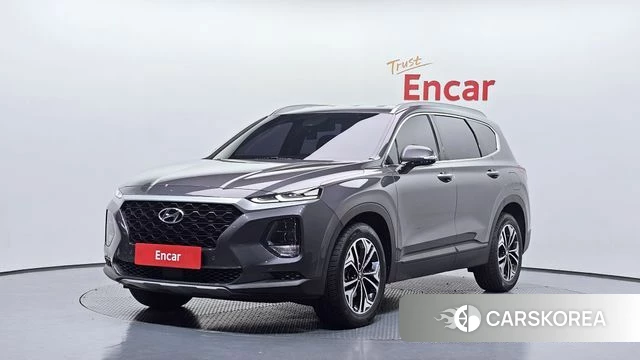 Hyundai Santa Fe TM 2018 Серый из Кореи