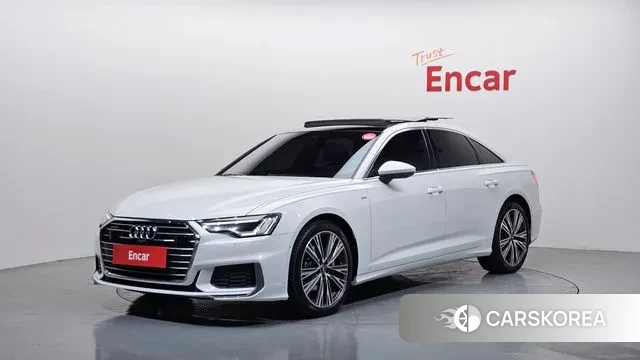 Audi A6 (C8) 2022 Белый из Кореи