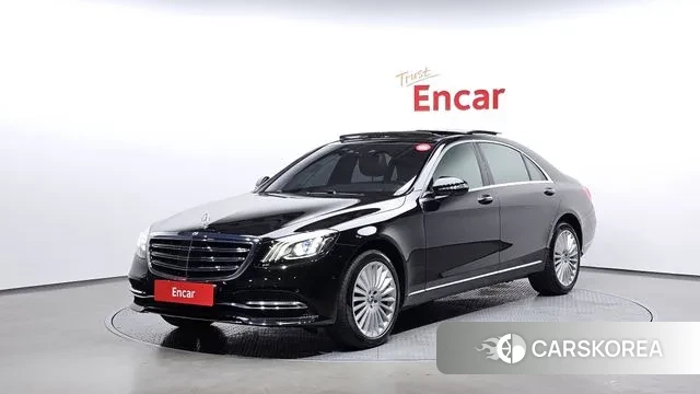 Mercedes-Benz S-Class W222 2019 Черный из Кореи