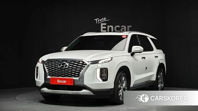 Hyundai Palisade 2021 Белый из Кореи