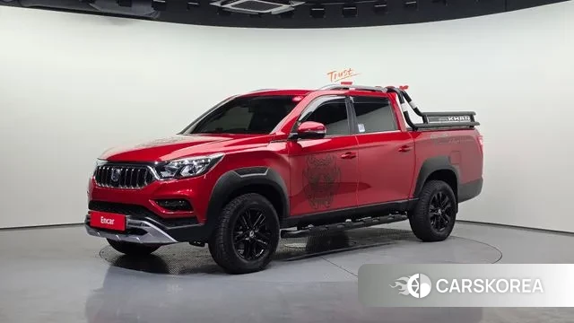 Ssangyong Rexton Sports Cannes 2020 Красный из Кореи