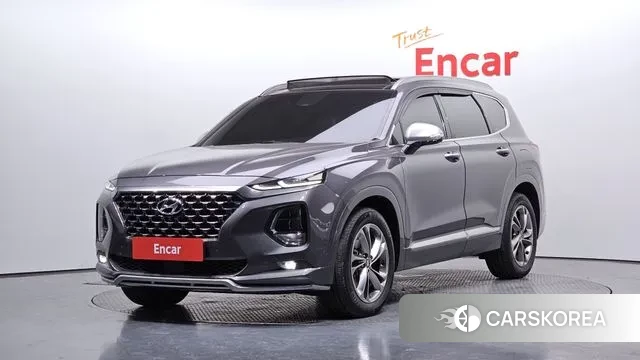 Hyundai Santa Fe TM 2018 Серый из Кореи