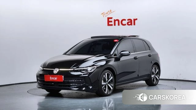Volkswagen Golf 8th Generation 2025 Черный из Кореи